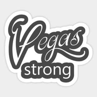 Vegas Strong, Pray For Vegas Sticker